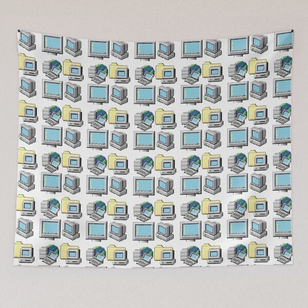 Item preview, Blue Windows 98 Desktop Icons Set designed and sold by eliza-beth-.