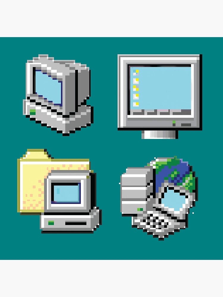 Bộ icon máy tính Windows 98 màu xanh đặc trưng luôn là niềm tự hào của những người dùng hệ điều hành này. Bạn sẽ không thể bỏ qua cơ hội chiêm ngưỡng các biểu tượng độc đáo, tươi sáng trên màn hình hiển thị.