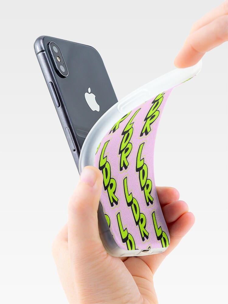 Alternate view of LDR Lime Limited Edition iPhone Case