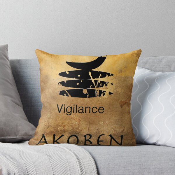 Item preview, Akoben Adinkra Symbol designed and sold by GrimalkinStudio.