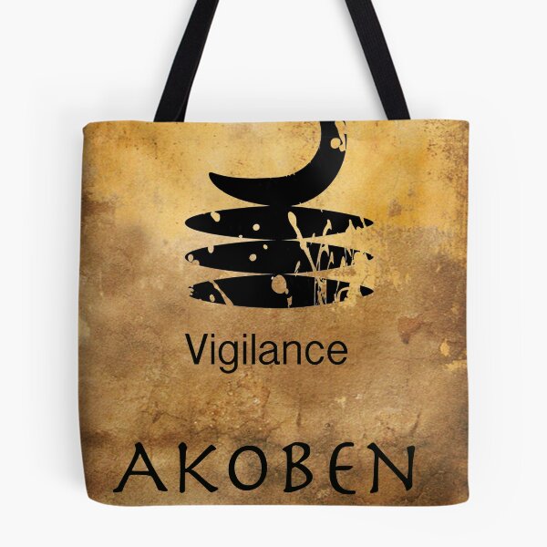 Item preview, Akoben Adinkra Symbol designed and sold by GrimalkinStudio.
