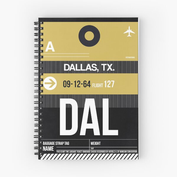 Item preview, Dallas Luggage Tag 1 designed and sold by Irina March.