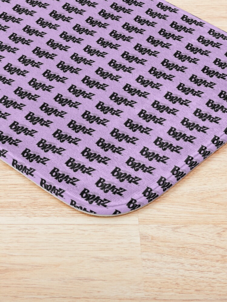 Alternate view of Pastel Purple Bratz Pattern Bath Mat