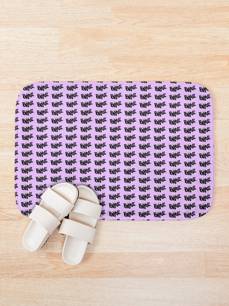 Alternate view of Pastel Purple Bratz Pattern Bath Mat
