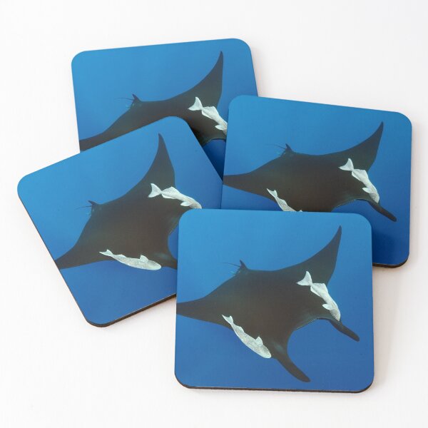 Item preview, Giant manta ray in the blue designed and sold by Natalia Pryanishnikova.