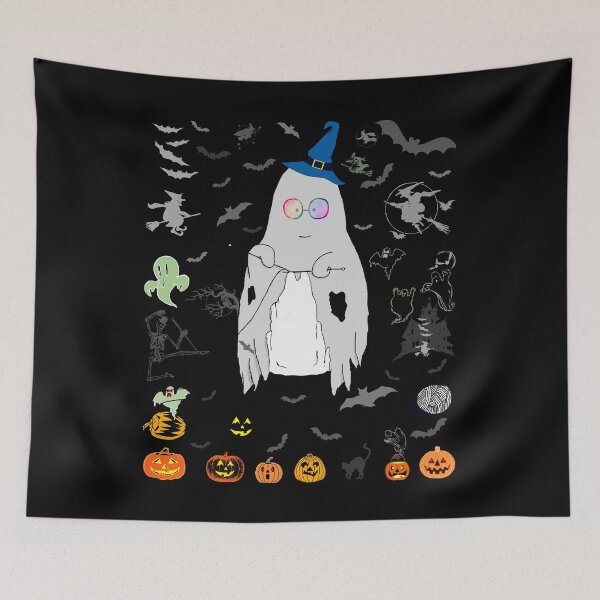 Item preview, Cute Ghost Ugly Halloween Sweater style Funny Halloween Gift designed and sold by r-silver.
