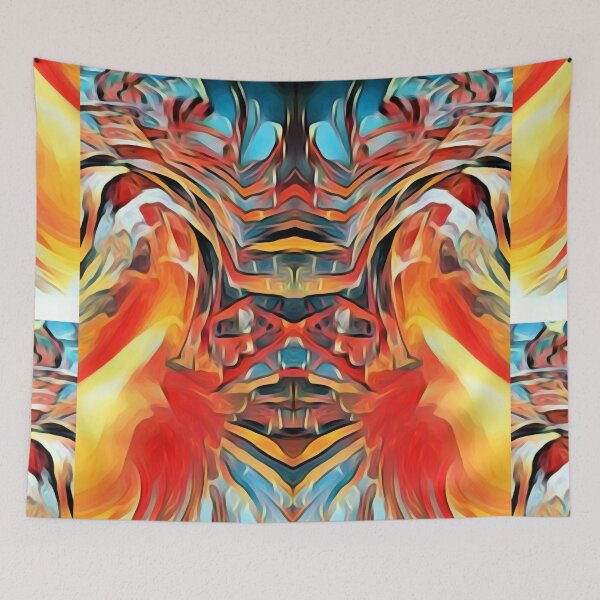 Item preview, Ceremonial Dance Mask designed and sold by CurvilinearArt.