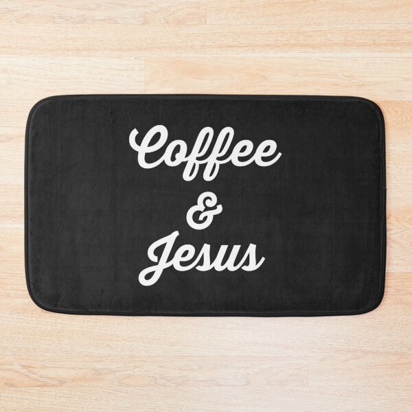 Item preview, Coffee & Jesus Funny Quote designed and sold by quarantine81.