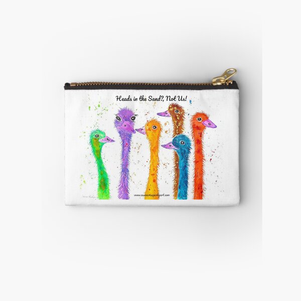 Item preview, Quirky, Colourful Ostriches designed and sold by Casimirasart.
