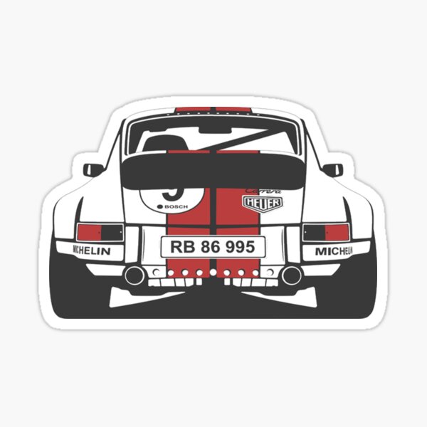Porsche 911 Glossy Sticker