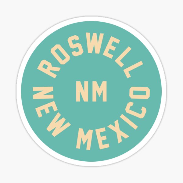 ROSWELL - MEW MEXICO - NM Sticker