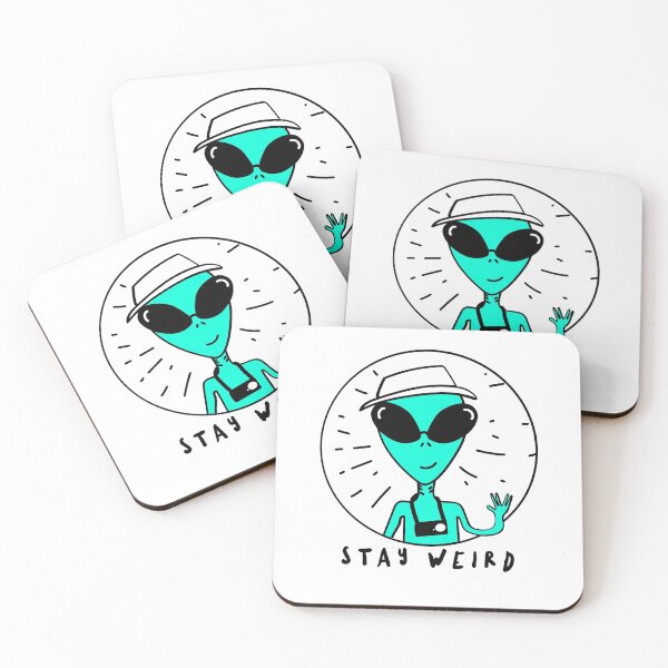 Item preview, Weird Alien Sticker designed and sold by GasparArts.