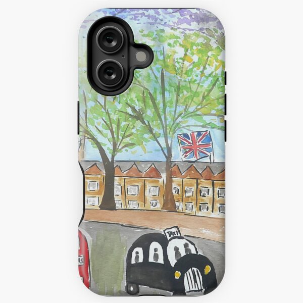 Item preview, Big Ben, Quirky Naive London Image designed and sold by Casimirasart.