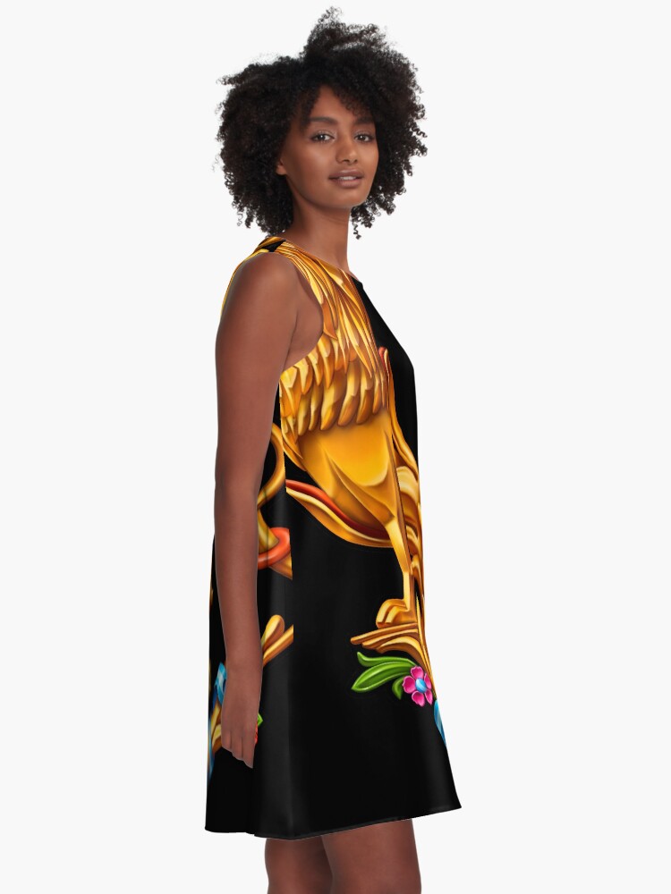 Vestido acampanado «Alma Criolla Vestido acampanado «Alma Criolla
