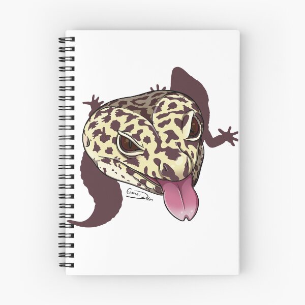 Item preview, Leopard Gecko Head and Silhouette  designed and sold by DenysDoodles.