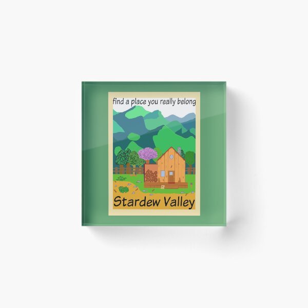 Item preview, Stardew Valley Starting home poster designed and sold by NeonCrabStudio.