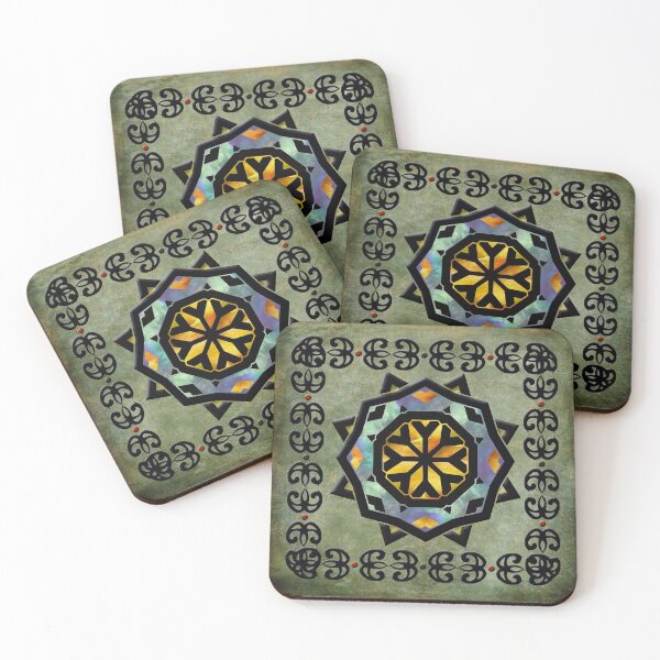 Item preview, Vintage Green Celtic Art designed and sold by GrimalkinStudio.