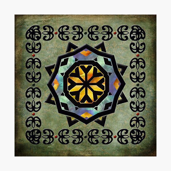 Item preview, Vintage Green Celtic Art designed and sold by GrimalkinStudio.