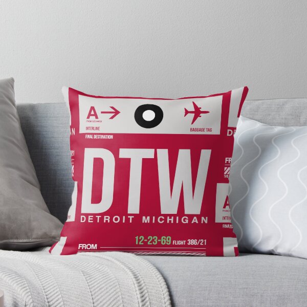 Item preview, Detroit Luggage Tag 2 designed and sold by Irina March.