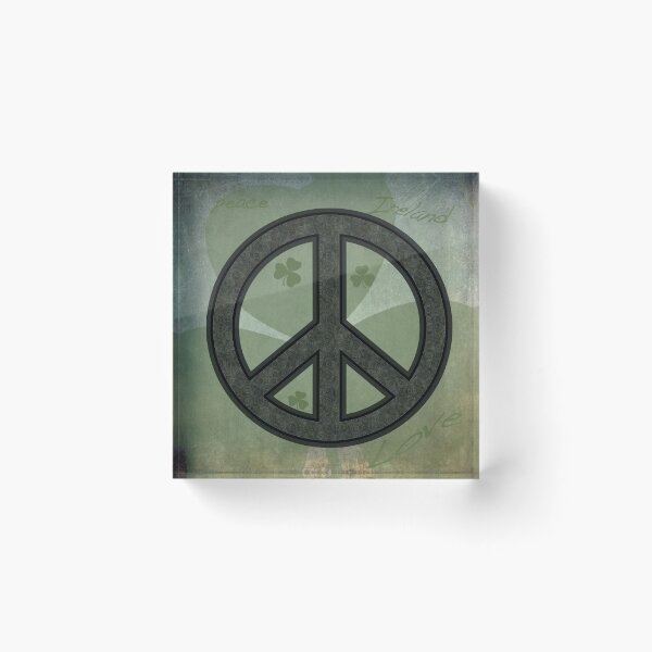 Item preview, Peace Love Ireland designed and sold by GrimalkinStudio.