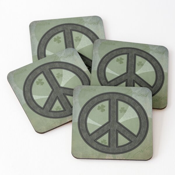 Item preview, Peace Love Ireland designed and sold by GrimalkinStudio.