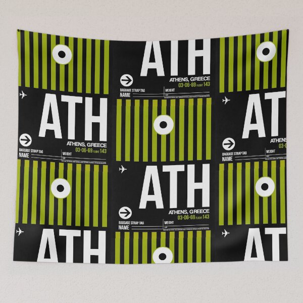 Item preview, Athens Luggage Tag 2 designed and sold by Irina March.