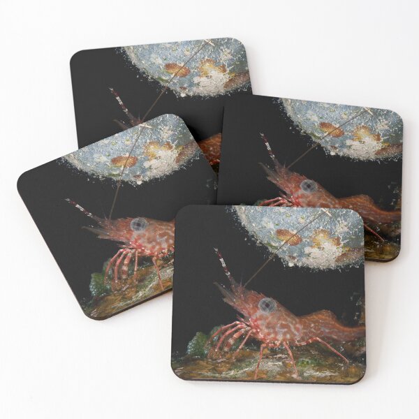 Item preview, Tiny dancing shrimp in the rocks designed and sold by Natalia Pryanishnikova.