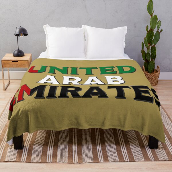 Item preview, UAE United Arab Emirates Font With Flag designed and sold by Havocgirl.