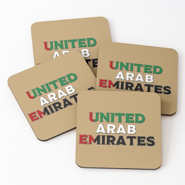 Item preview, UAE United Arab Emirates Font With Flag designed and sold by Havocgirl.
