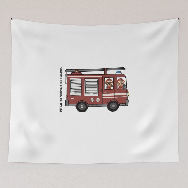 Item preview, My little firefighter friends designed and sold by EgidioPainter.