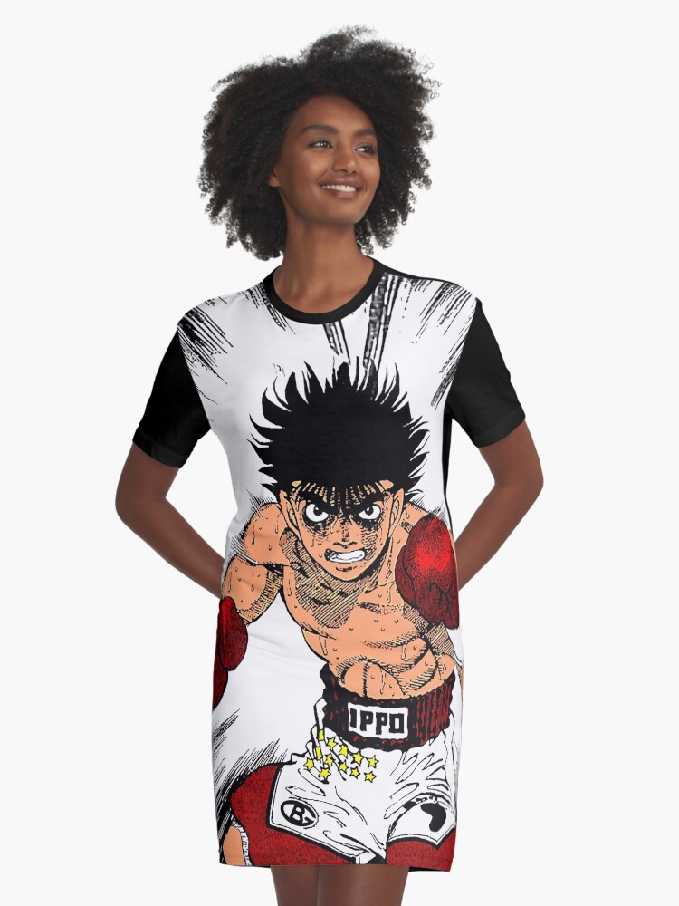 Hajime no Ippo Graphic T-Shirt Dress for Sale by Luc Maas