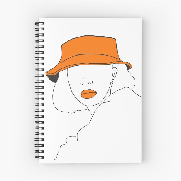 Item preview, Resumen Naranja Bucket Hat Mujer designed and sold by JanuaryPomegran.