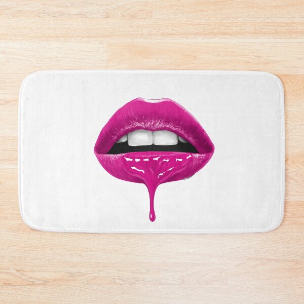 Item preview, Lip Drip Pink Artwork designed and sold by GlowinUp Shop.