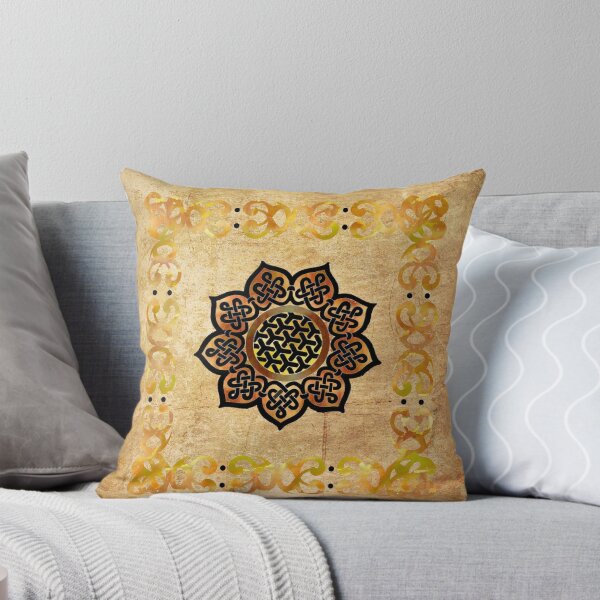 Item preview, Celtic Shield Knot Symbol Golden designed and sold by GrimalkinStudio.
