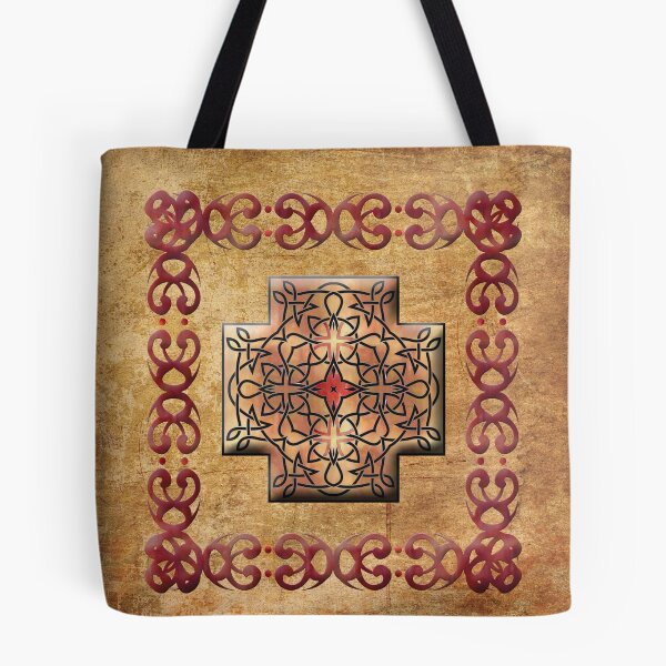 Item preview, Celtic Square Cross Framed designed and sold by GrimalkinStudio.