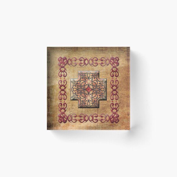 Item preview, Celtic Square Cross Framed designed and sold by GrimalkinStudio.