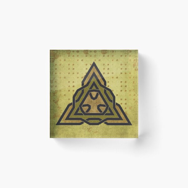 Item preview,  Celtic Tri Symbol Vintage Gold  designed and sold by GrimalkinStudio.