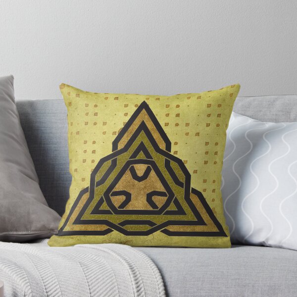 Item preview,  Celtic Tri Symbol Vintage Gold  designed and sold by GrimalkinStudio.