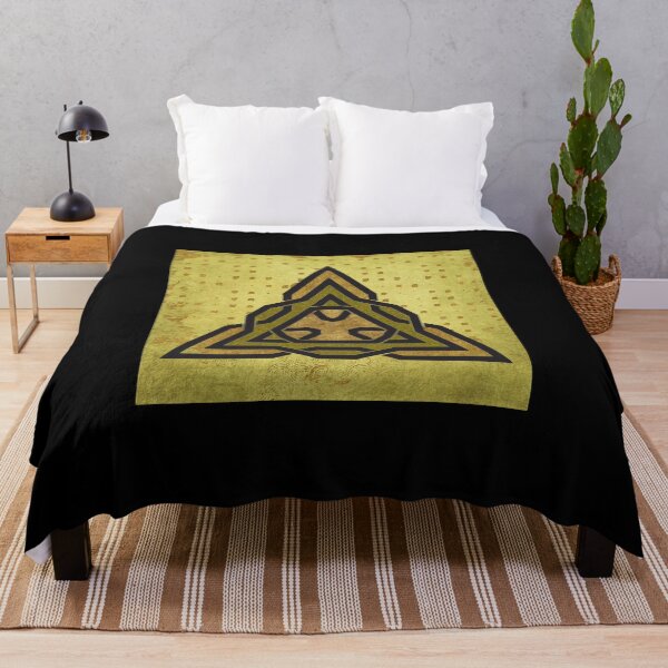 Item preview,  Celtic Tri Symbol Vintage Gold  designed and sold by GrimalkinStudio.