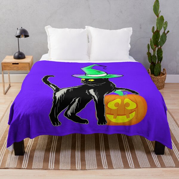 Item preview, Halloween Black Cat designed and sold by LimeStorm.
