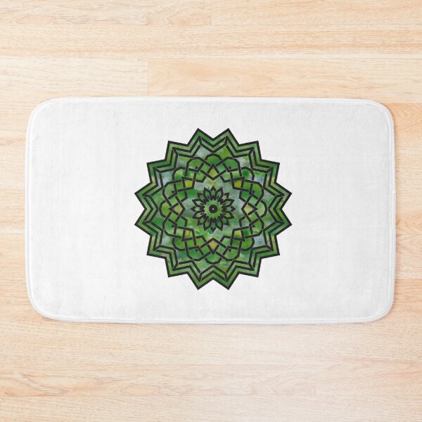 Item preview, Celtic Symbol Green Watercolor designed and sold by GrimalkinStudio.