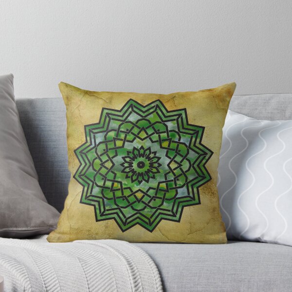 Item preview, Celtic Symbol Green Watercolor designed and sold by GrimalkinStudio.