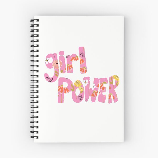 Item preview, Tipografía de flores Girl Power | Cita feminista inspiradora designed and sold by JuneJournal.