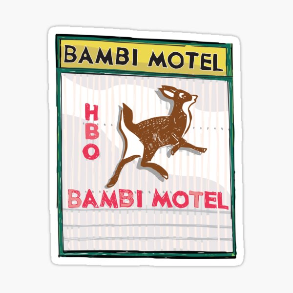 Bambi Motel Sticker