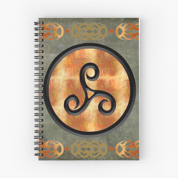 Item preview, Triple Spiral Metalwork Framed designed and sold by GrimalkinStudio.