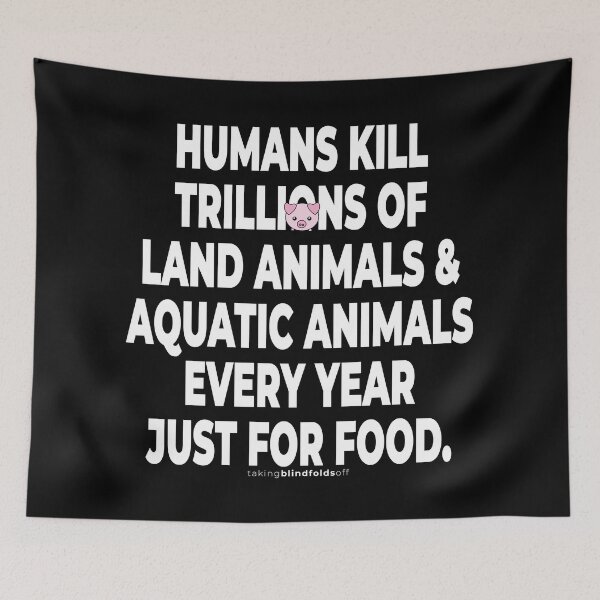 Item preview, Vegan Activist Graphics #takingblindfoldsoff 71 designed and sold by blindfoldsoff.