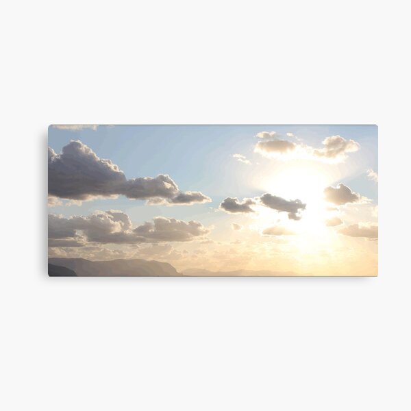 Item preview, Cloudy sky scenic mountain view scene ocean designed and sold by Kam-designs.
