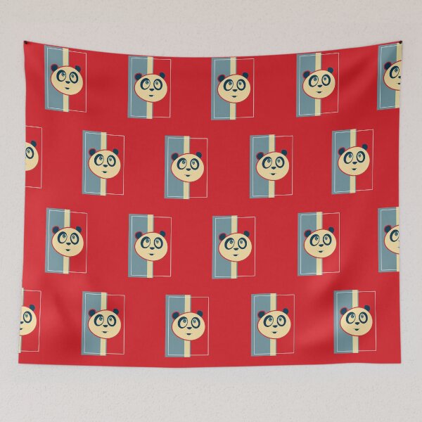 Item preview, Panda Retro 3 (Pattern 2) designed and sold by Adamzworld.