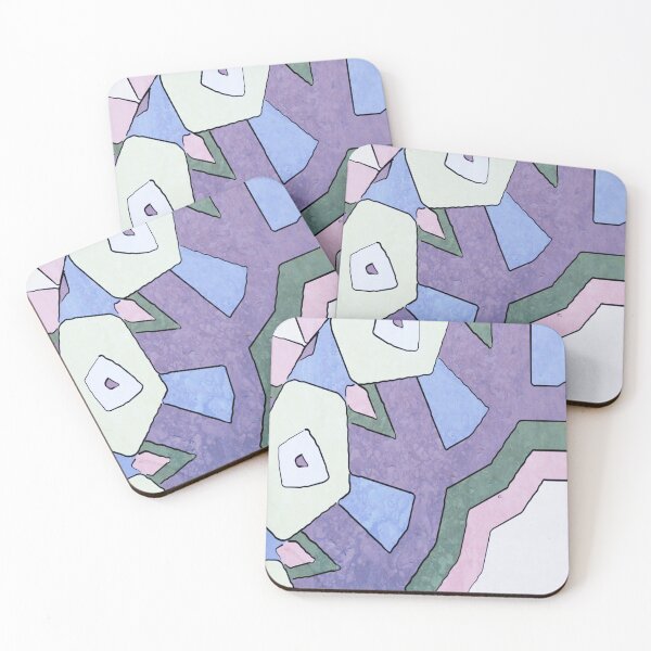 Item preview, Soft Mauve Geometric Pastel designed and sold by Ladydi.