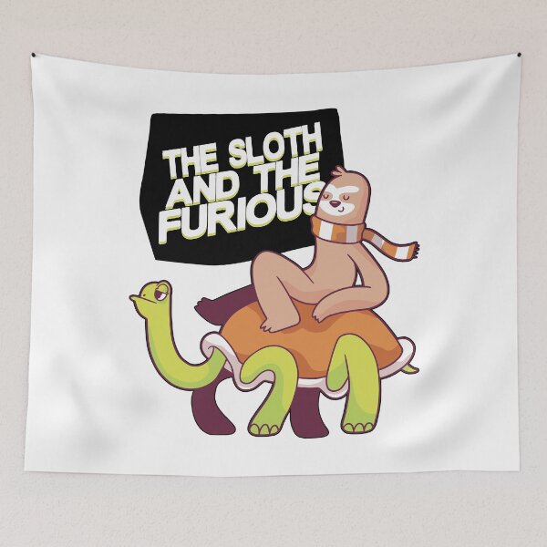 Item preview, The Sloth and the Furious designed and sold by emphatic.